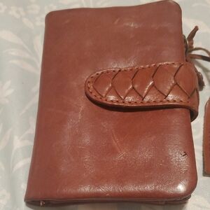 Brown Rustic Leather Wallet.